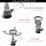 سرشعله فایرمیپل مدل Polaris - Image 5