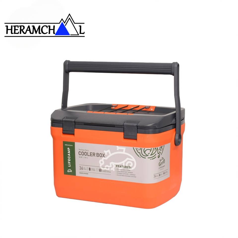 InShot_20260714_115134402 کول باکس لایف کمپ 15 لیتری | نگهداری سرما تا 36 ساعت - Image 1