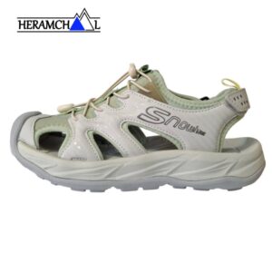 صندل زنانه اسنوهاک SN-S1281W-4 رنگ کرم زیتونی
