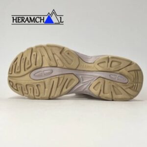 نمای کناری صندل هامتو HT9602-20 رنگ کرم و صورتی