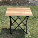 میز کمپینگ تاشو با رویه چوبی برند دنیز - Image 5