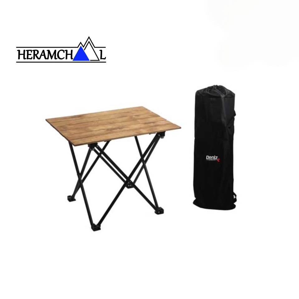 InShot_20260930_111625604 میز تاشو مسافرتی چوبی دو نفره دنیز توریست مدل D201 - Image 1